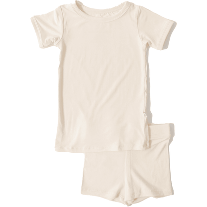 Short Sleeve Madison in Coconut Cream - Coconut Pops