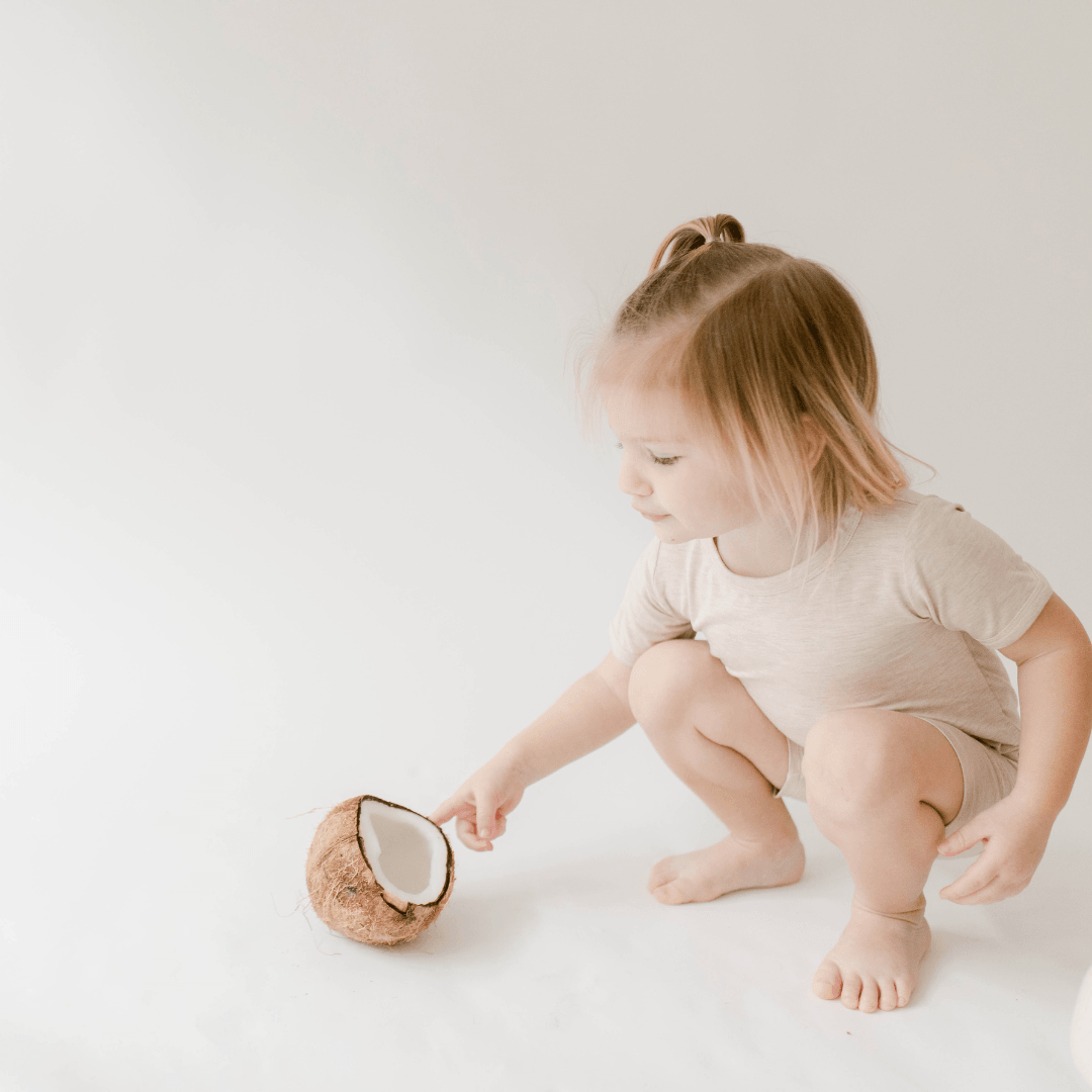 Short Sleeve Madison in Oatmeal - Coconut Pops