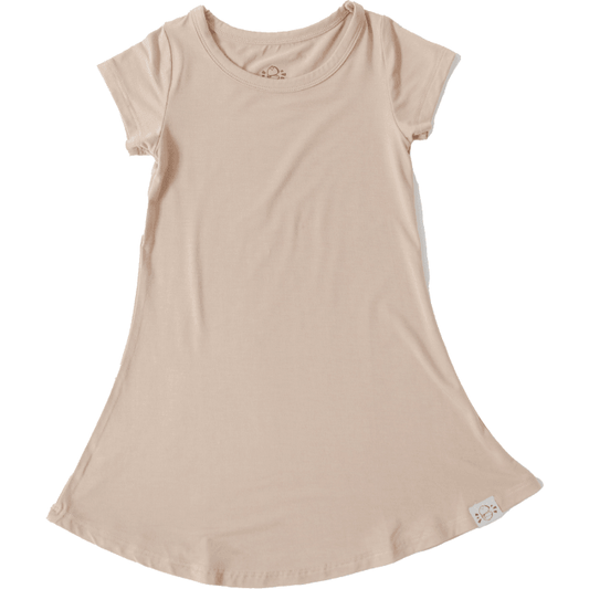 Short Sleeve Millie in Driftwood - Coconut Pops