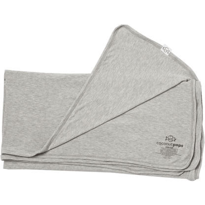 Swaddle in Gray (Ribbed) - Coconut Pops