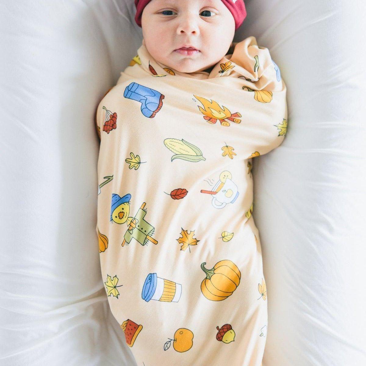 Swaddle in Let's Fall Y'all - Coconut Pops